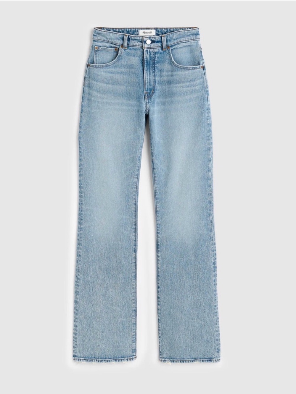 Madewell Curvy Relaxed Bootcut Jeans Raebrook Wash